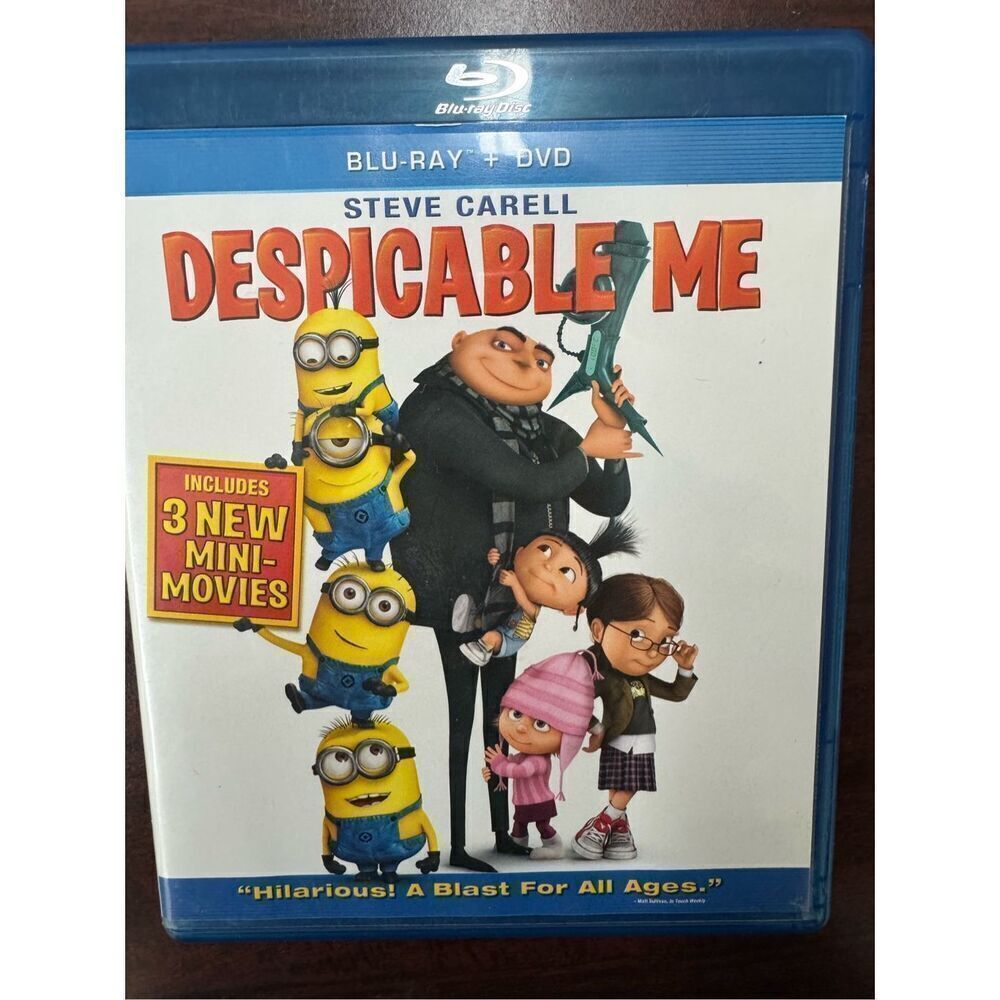 Despicable Me Movie- 2 DVDs